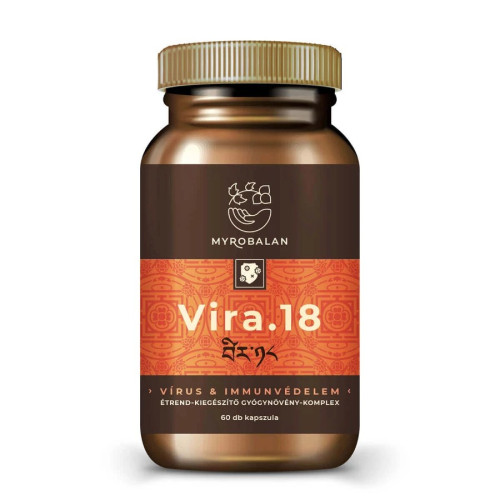 Myrobalan VIRA.18 – Capsule din plante medicinale pentru întărirea imunității – 60 bucăți
