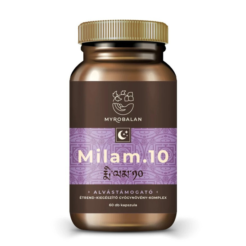 Myrobalan MILAM – Capsule din plante medicinale pentru un somn odihnitor – 60 bucăți