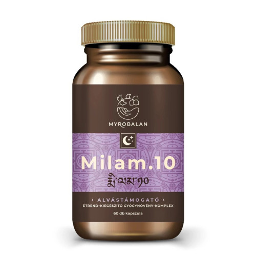 Myrobalan MILAM a pihentető alvásért gyógynövény kapszula 60 db