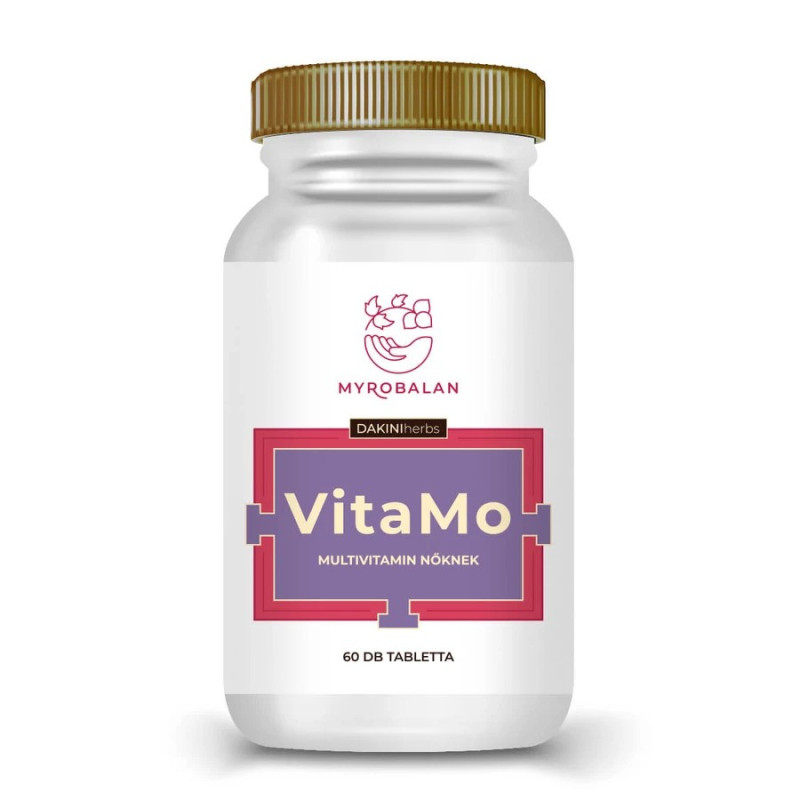 Myrobalan VITAMO – Multivitamine pentru femei cu extracte din plante medicinale – 60 capsule