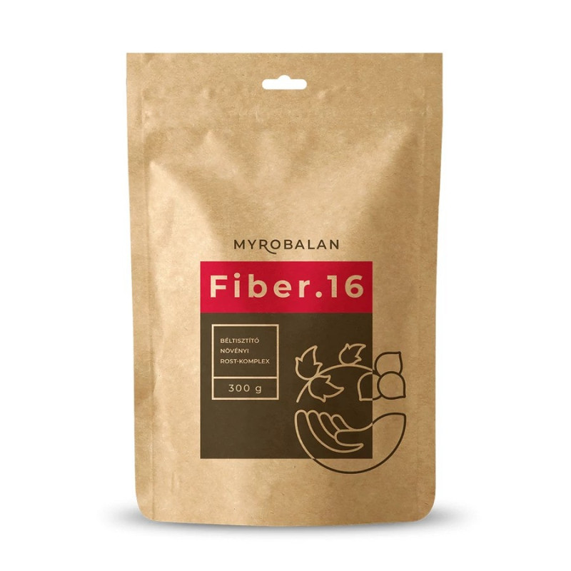 Myrobalan FIBER 16 – Complex de fibre vegetale pentru curățarea colonului