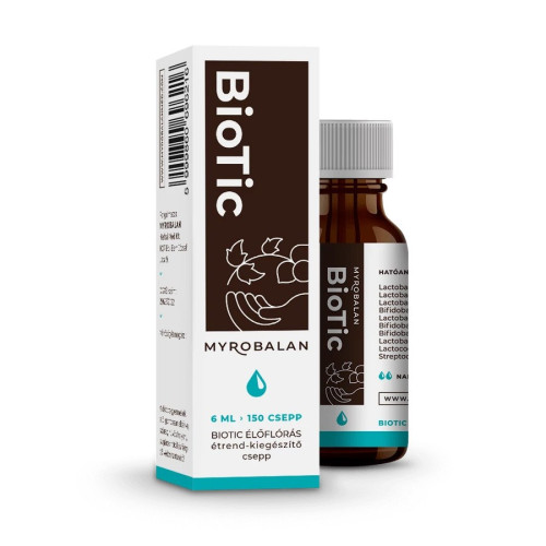 Myrobalan BioTic – Probiotic cu culturi vii, supliment alimentar lichid cu 10 tulpini de bacterii