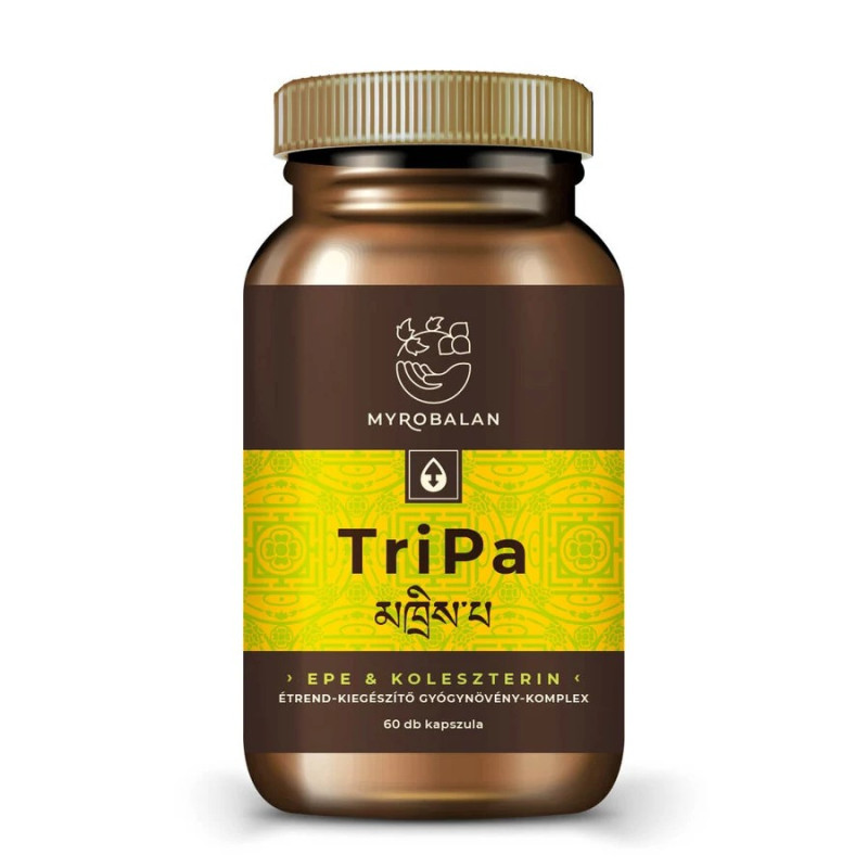 Myrobalan TRIPA EPE ÉS KOLESZTERIN GYÓGYNÖVÉNY KOMPLEX KAPSZULA 60 DB