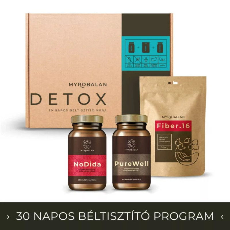 Myrobalan DETOX – Pachet de curățare intestinală 30 de zile