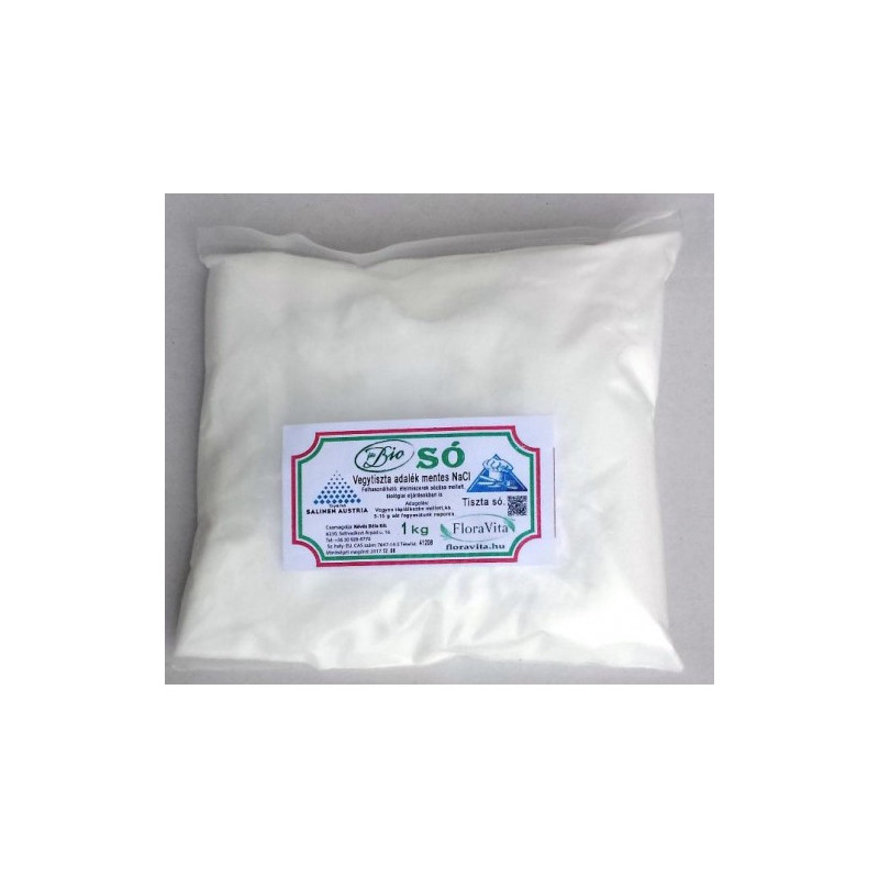 SARE DE BUCĂTĂRIE NaCl BIO CHIMIC PURĂ pentru consum - 1KG
