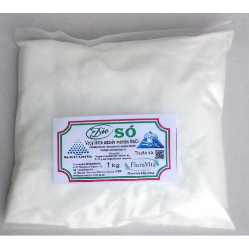 TISZTA SÓ BIOSÓ NACL VEGYTISZTA ÉTKEZÉSI - 1KG