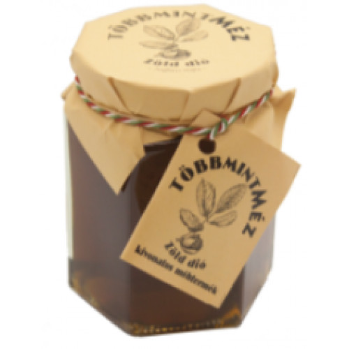 TöbbMintMéz - Zöld dió méhtermék, 250 gr