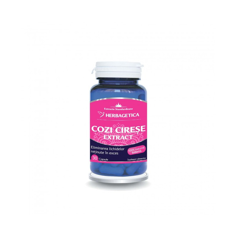 HERBAGETICA, COZI CIRESE Extract, 30 capsule