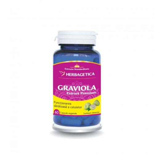 Graviola Kivonat Premium Herbagetica, 60 kapszula
