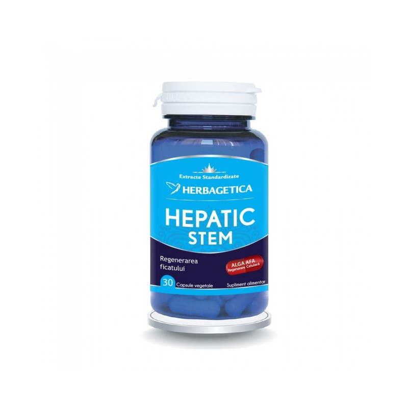 HERBAGETICA, HEPATIC STEM, 30 capsule vegetale