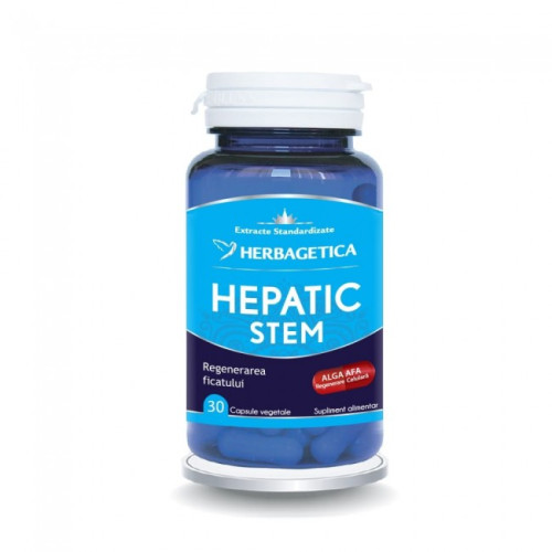 HERBAGETICA, HEPATIC STEM, 30 capsule vegetale