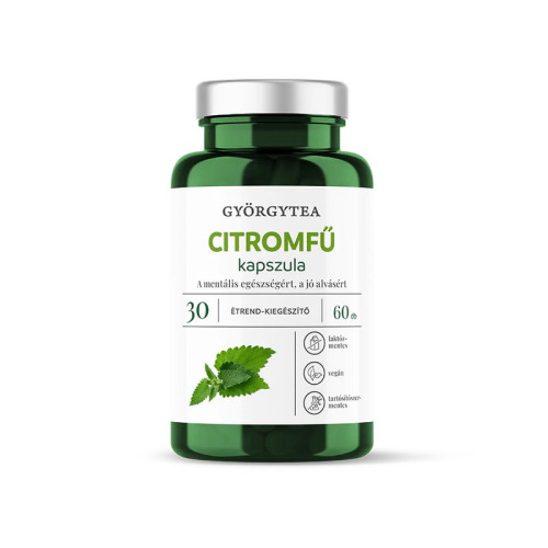 Györgytea Citromfű - 60 kapszula