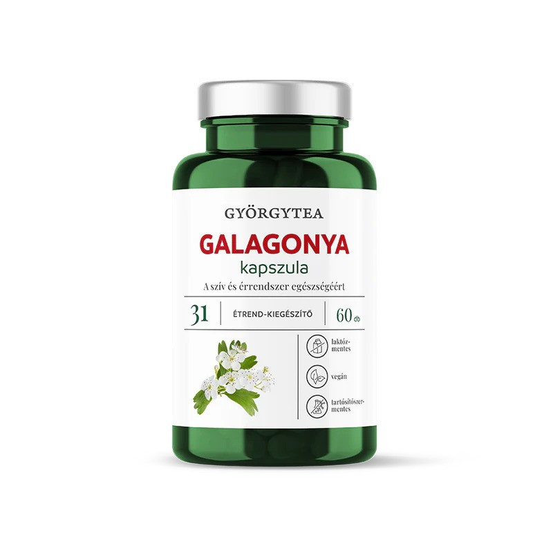 Györgytea Păducel – 60 capsule