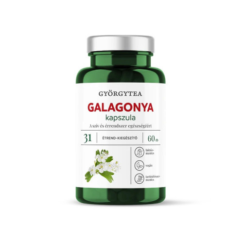 Györgytea Galagonya - 60 kapszula