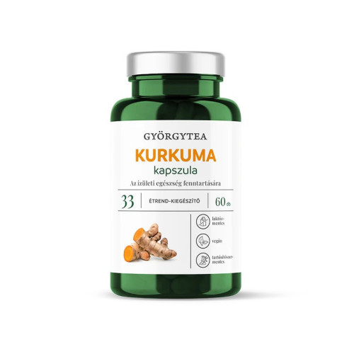 Györgytea Kurkuma  - 60 kapszula