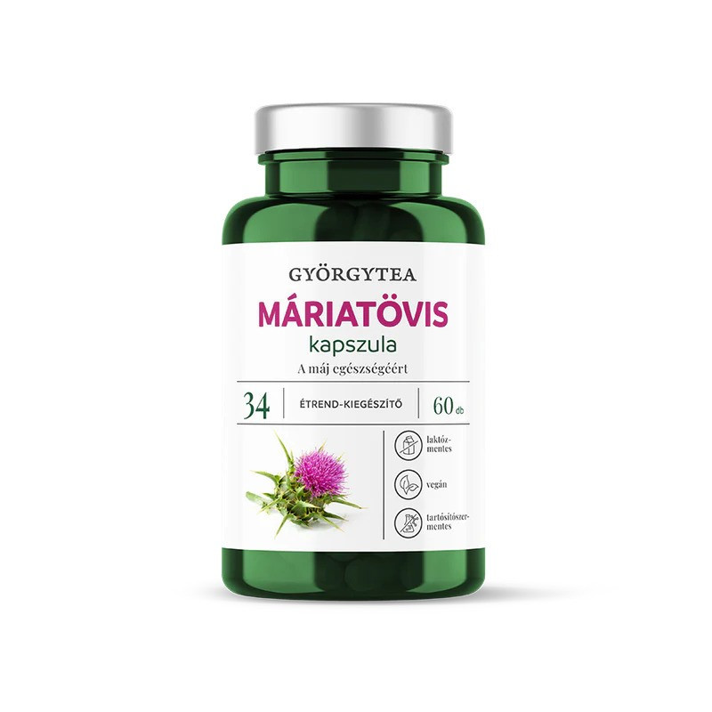Györgytea Máriatövis - 60 kapszula