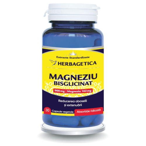 Herbagetica Magnézium-biszglicinát 30 kapszula