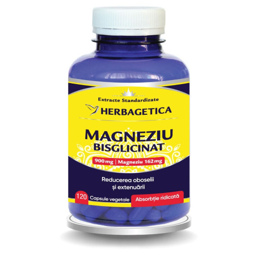 Herbagetica Magnézium-biszglicinát 120 kapszula