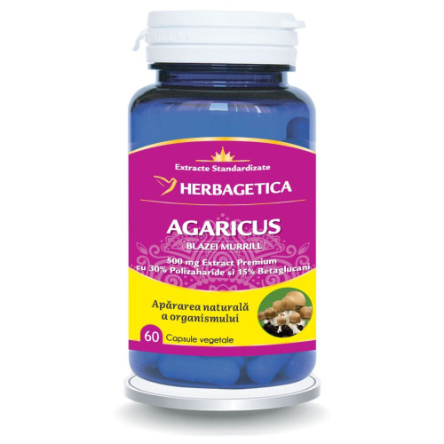 Herbagetica Agaricus 60 capsule