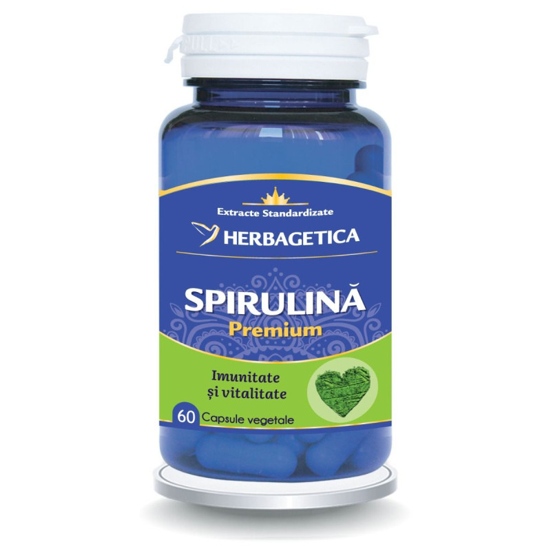 Herbagetica Spirulina Premium 60 capsule