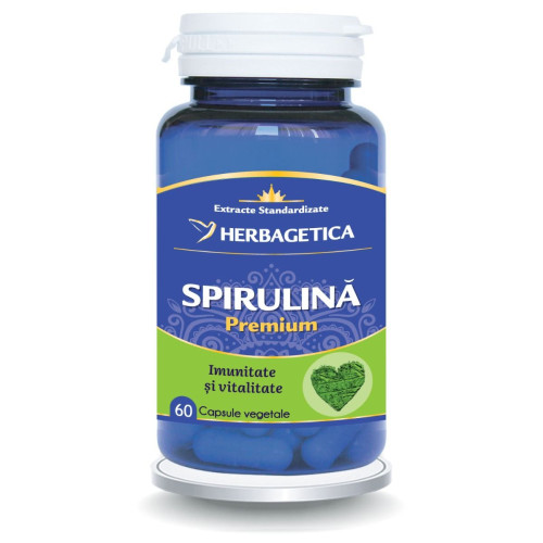 Herbagetica Spirulina Premium 60 capsule