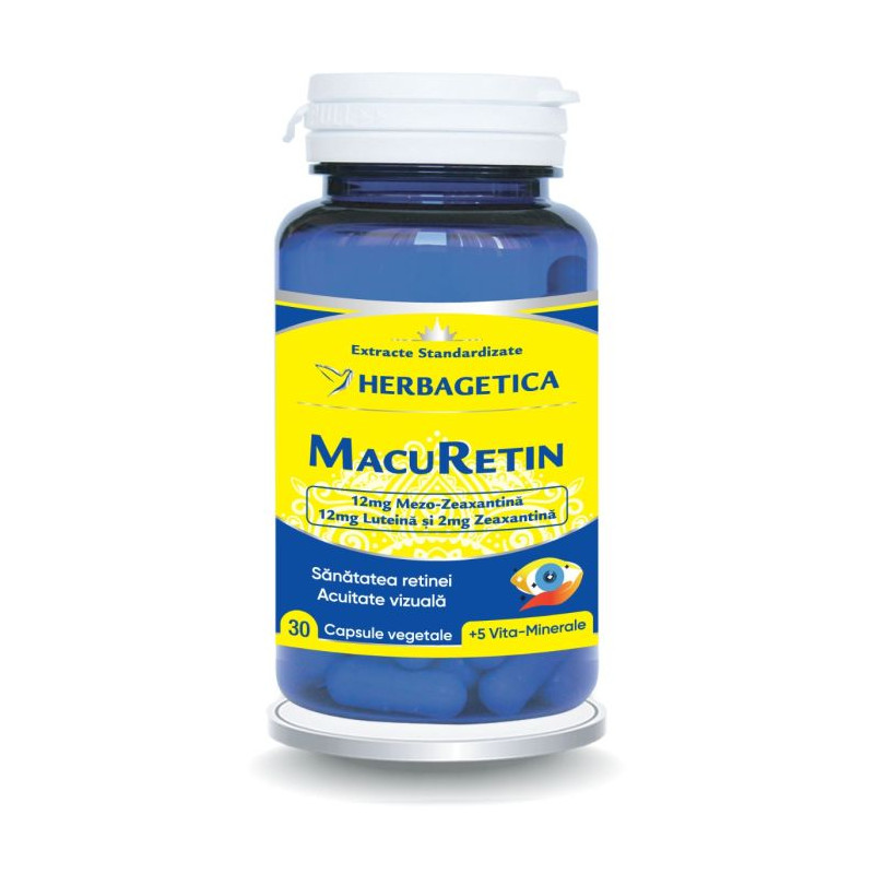 Herbagetica MacuRetin – 30 kapszula