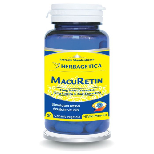 Herbagetica MacuRetin – 60 kapszula