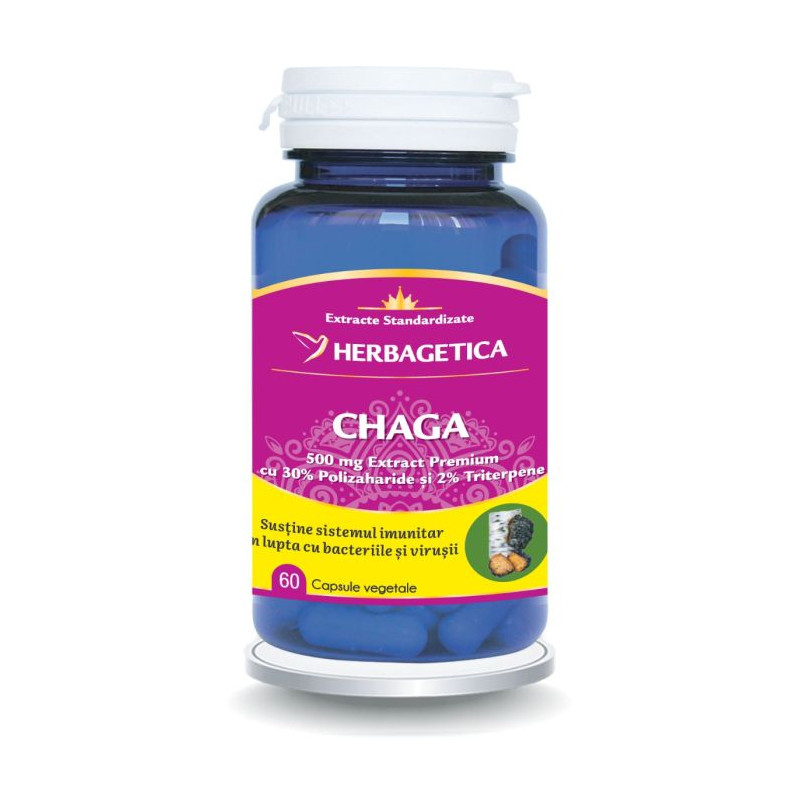 Herbagetica Chaga 60 kapszula
