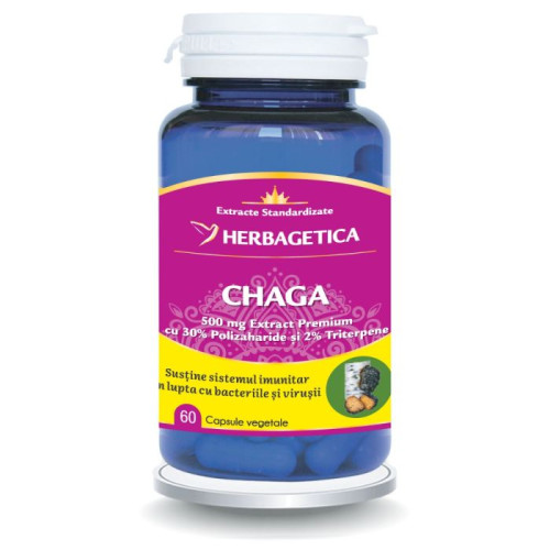 Herbagetica Chaga 60 kapszula