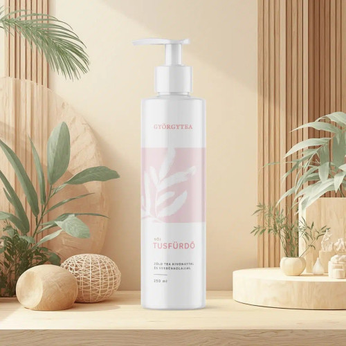 Györgytea – Gel de duș pentru femei cu extract de ceai verde și ulei de verbină