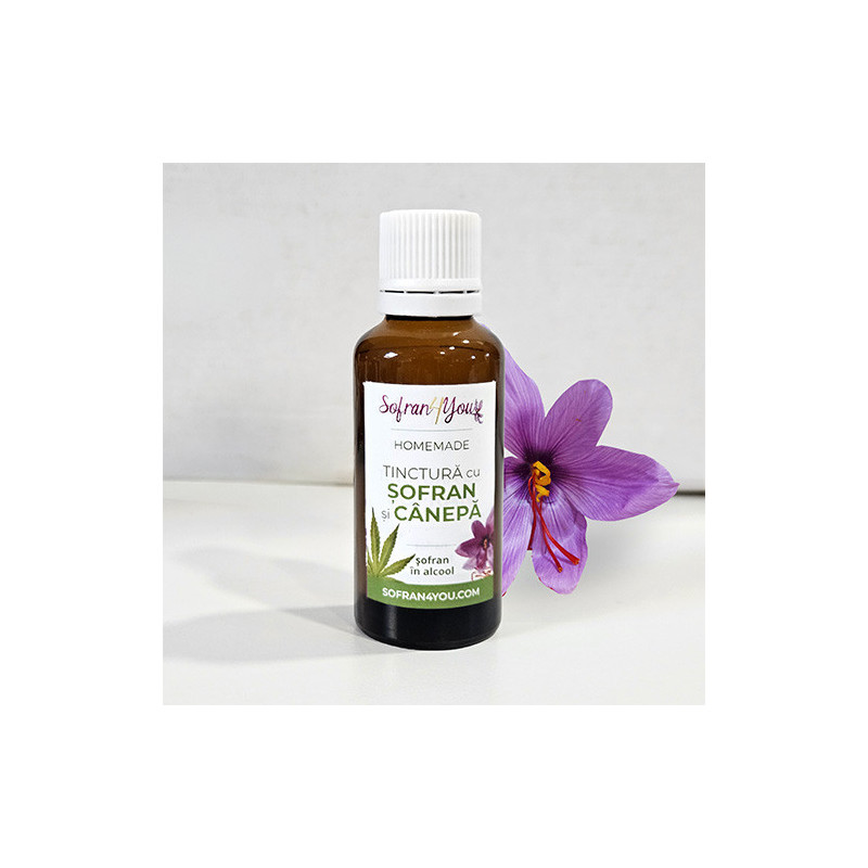 Sáfrányos Kender Tinktúra 30 ml