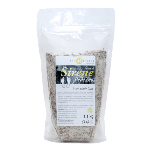 Sirene PediZeo – Lábfürdősó (1,1 kg)