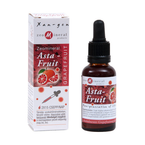 Zeomineral Asta-Fruit – Grapefruitmag-kivonat asztaxantinnal 35 g