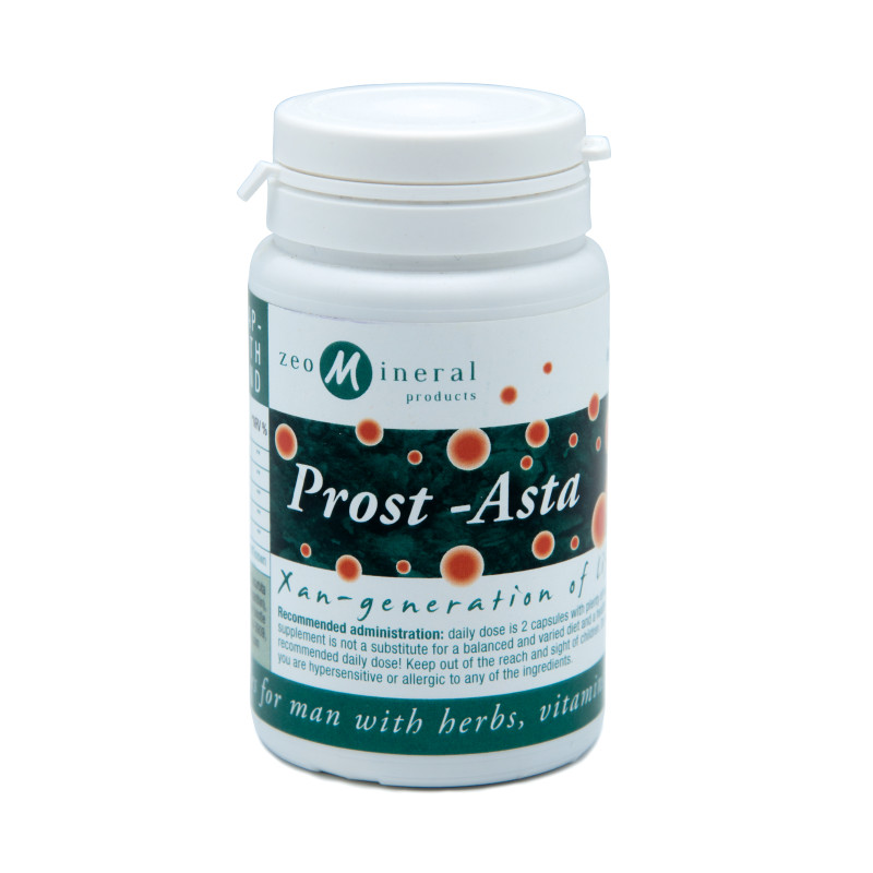 Zeomineral Prost-Asta Supliment alimentar – 60 capsule