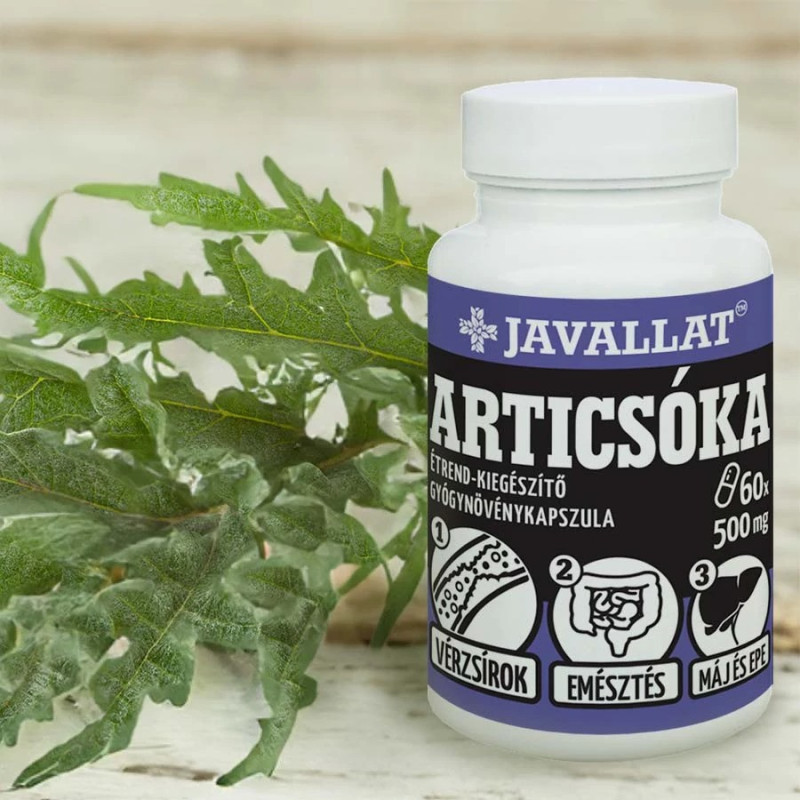 Javallat Articsókalevél Kapszula (60 db)