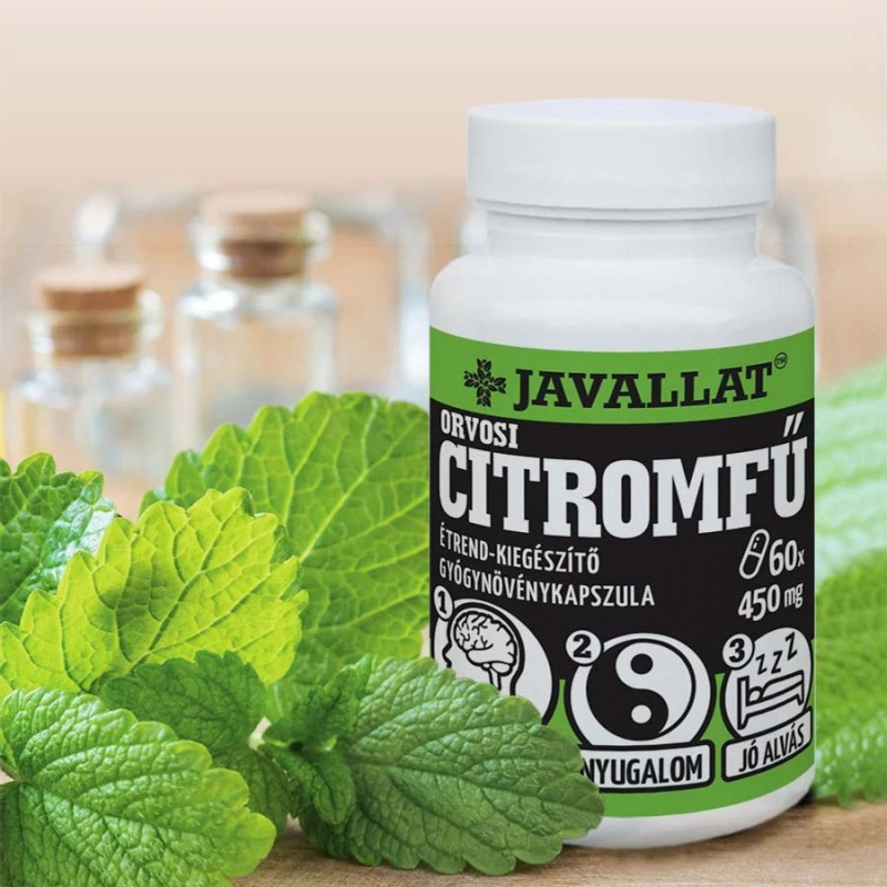 Javallat Capsule cu Roiniță / Melisă (60 buc)