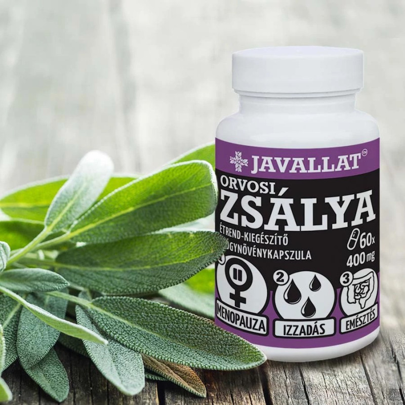 Javallat Orvosi Zsálya Kapszula (60 db)