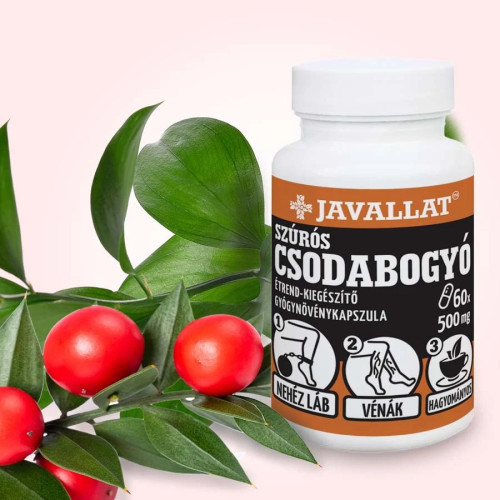 Javallat Szúrós Csodabogyó Kapszula (60 db)