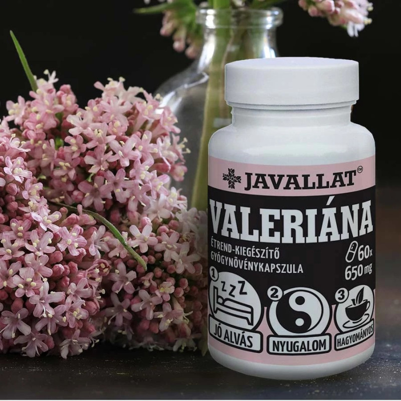 Javallat Capsule cu Valeriană / Rădăcină de Valeriană (60 buc)
