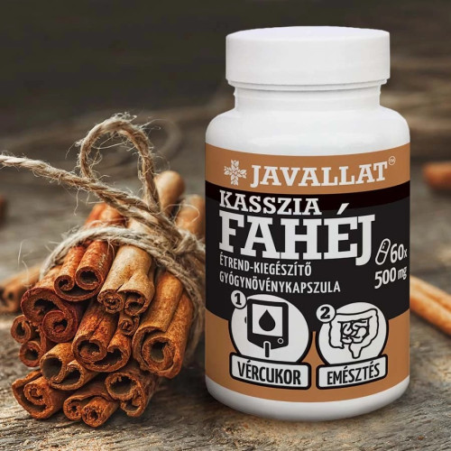Javallat Kasszia Fahéj Kapszula (60 db)