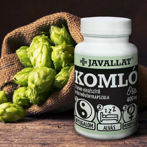 Javallat Capsule cu Conuri de Hamei (60 buc)