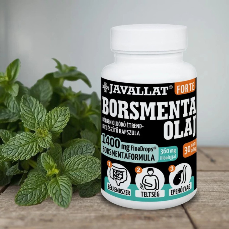 JAVALLAT® Forte Borsmenta olaj (60 db)