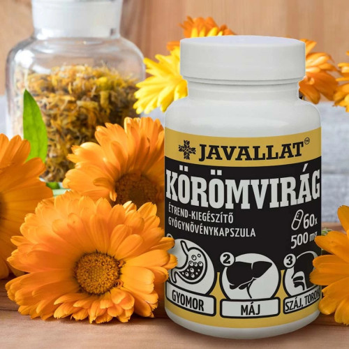 Javallat Capsule cu Gălbenele (60 buc)