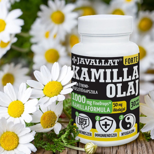 JAVALLAT® Forte Kamilla olaj (60 db)