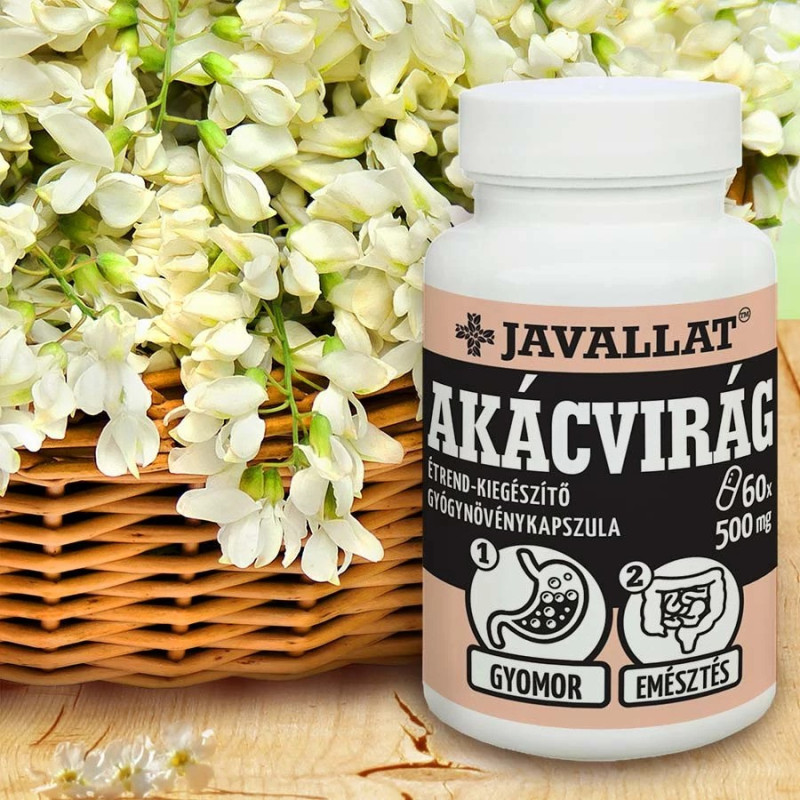 Javallat Capsule cu Flori de Salcâm (60 buc)