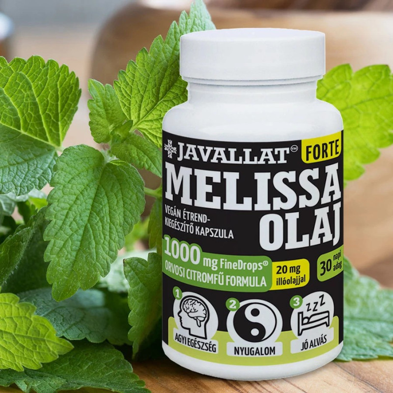 JAVALLAT® Forte Melissa olaj (60 db)
