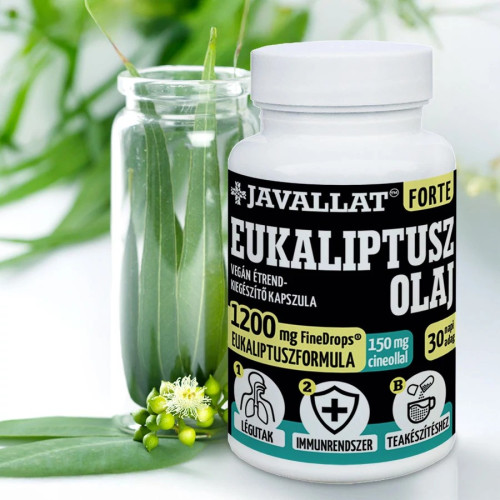 JAVALLAT® Capsule cu Ulei de Eucalipt Forte (60 buc)