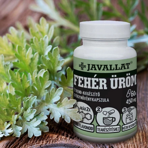Javallat Peliniță Albă – 60 capsule