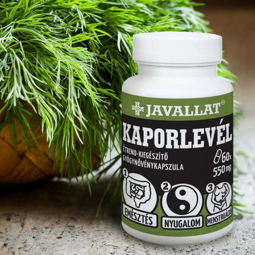 Javallat Kaporlevél Kapszula (60 db)