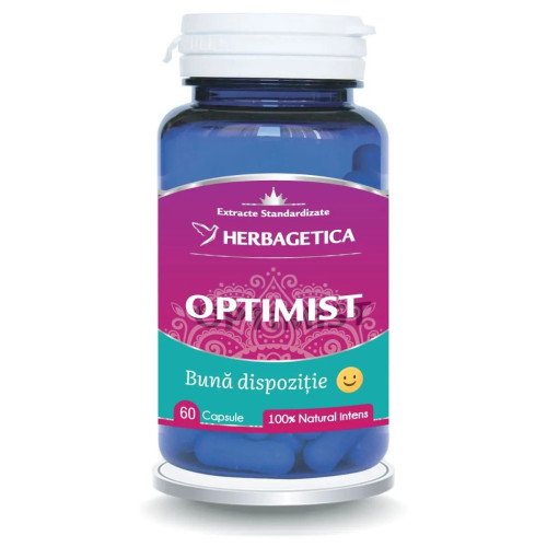 Herbagetica Optimist+ 60 kapszula